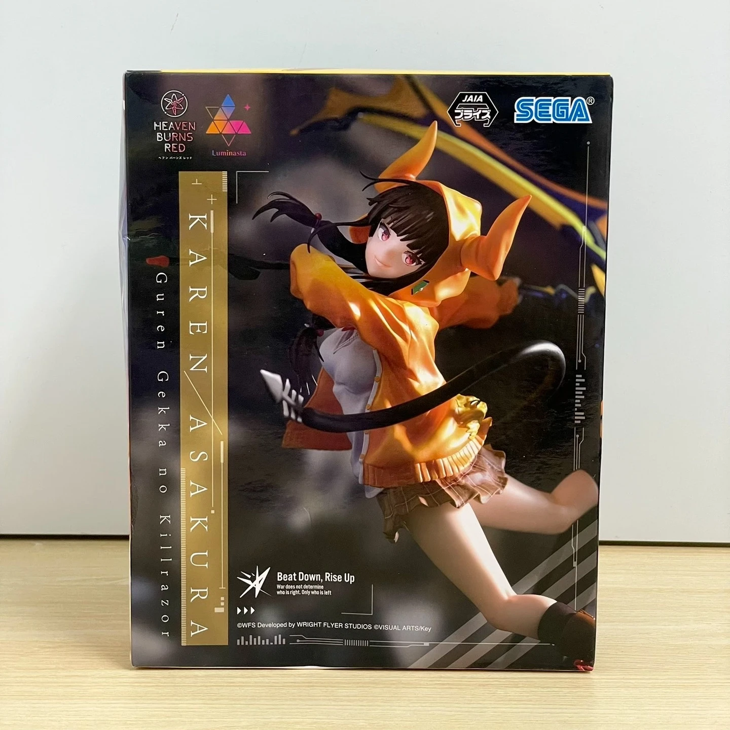 В наличии: Оригинальная коллекционная фигурка SEGA Luminasta Anime Heaven Burns Red Killrazor - Карен Асакура. Модель-статуэтка, подарок.