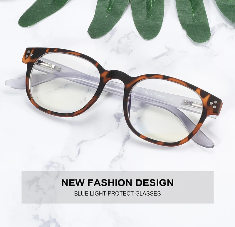 ZENOTTIC Environment Anti-Blaulicht-blockierende Lesebrille, quadratische Computerbrille für Unisex, Dioptrien von +0 bis +4,0 420 – Detail 2