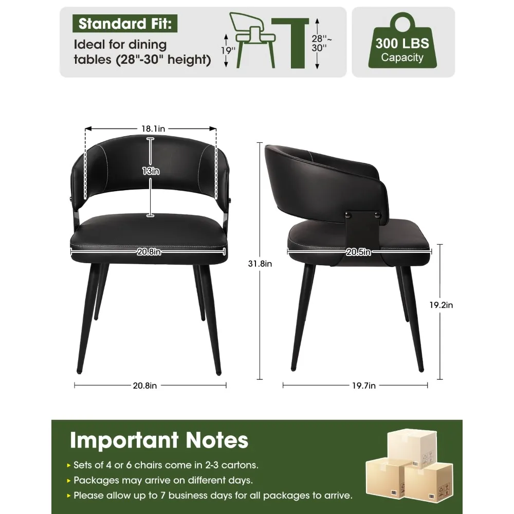 Thumbnail 3 - #16 Upholstered Dining Chairs Comparison Guide