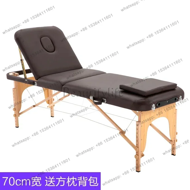 LSNordic Convenience Massage Tables Collapsible Ear Picking and Moxibustion Massage Tables Beauty Salon Furniture Massagebett HB