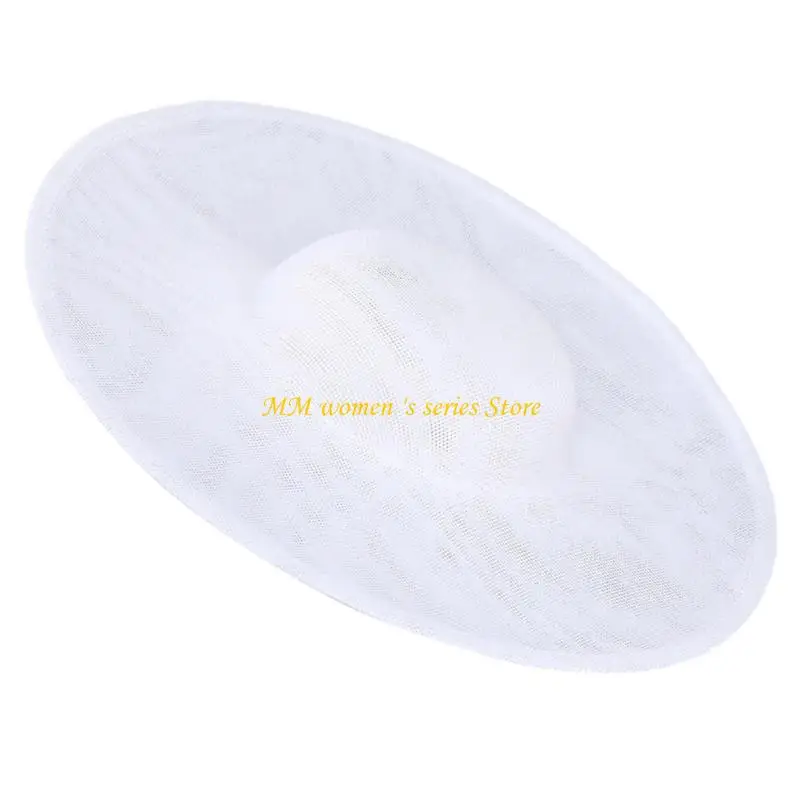 Q39C Lightweight Round Hat Cosplay Hat for Garden Gatherings and Tea Party