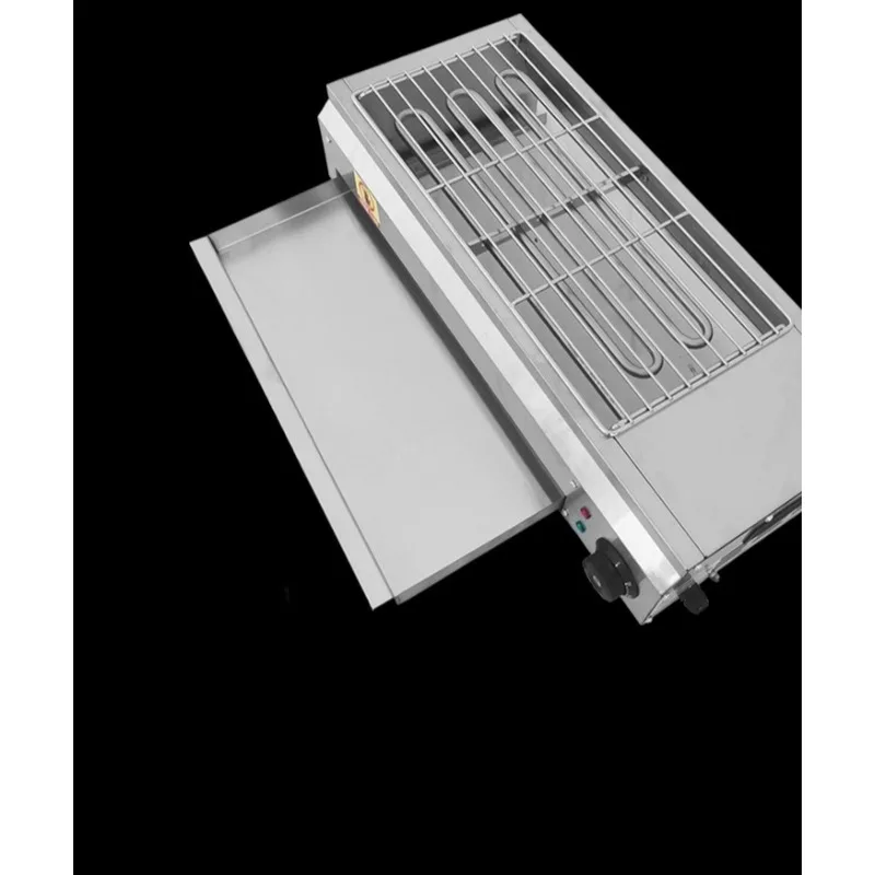 Uso doméstico, parrilla eléctrica, brochetas de cordero sin humo, parrilla interior con gluten, puestos comerciales, latas de té con leche
