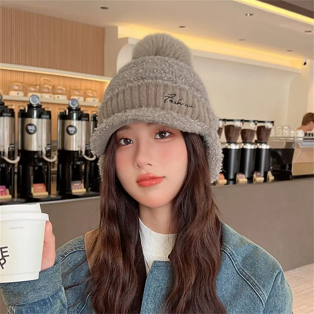 Повседневная теплая плюшевая шапка, непродуваемая ветрозащитная шапка утиного ключа, Осень-зима