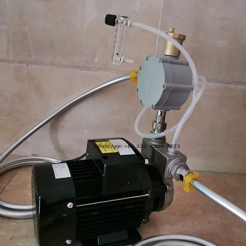 220v 380v 50hz 1.5kw 3 m3/h 3000 l/h micro nano gerador de bolhas, mistura de gás líquido flutuação de ar dissolvido bomba de água de ozônio