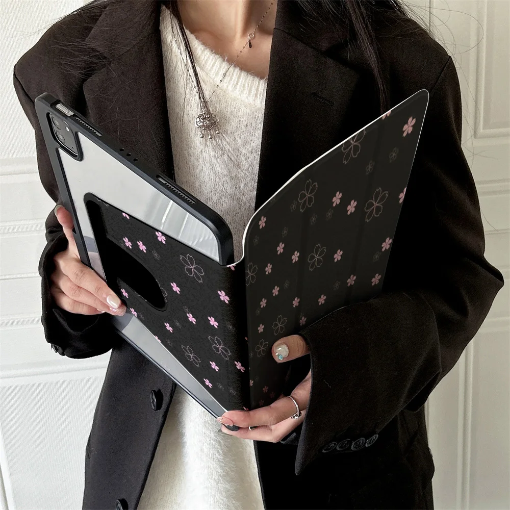 

360 ° Rotating Foldable Case to Easily Protect Your Pad: Compatible with iPad Air 6,Air 5,4,10,2024,air m3/a16 2025