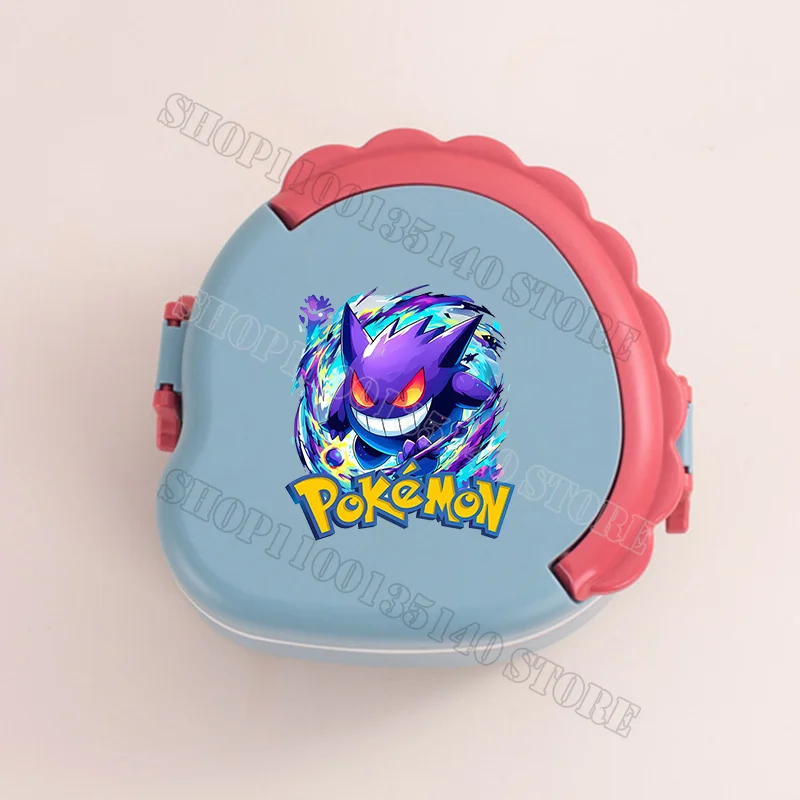 بوكيمون علب الاغذية أواني الطعام تخزين وجبة صناديق الأطفال طالب مدرسة بينتو حالة أنيمي المحمولة علب الاغذية بنين فتاة هدية