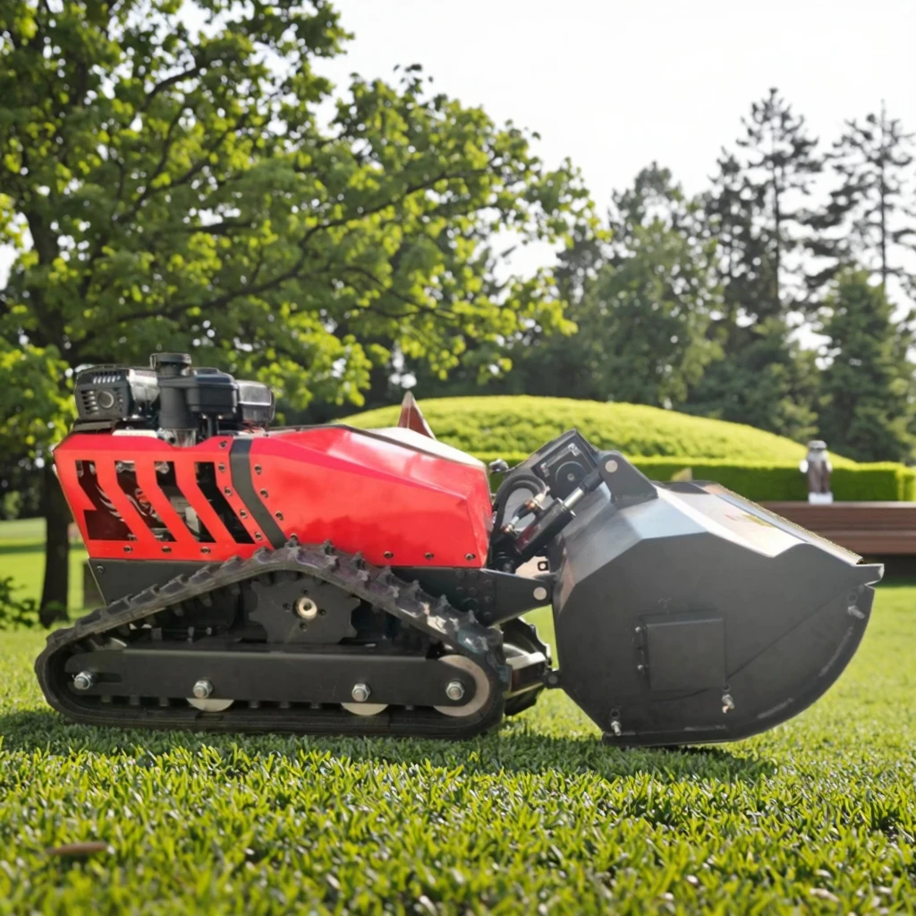 

Lawn Mower New Remote Control Mower Powered Crawler Agricultural Mower