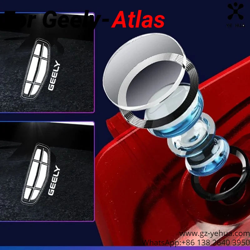 For Geely Atlas Azkarra Boyue Pro 2020 Welcome Pedal Light Assembly  Automobiles Parts Accesorios Para Auto Tools