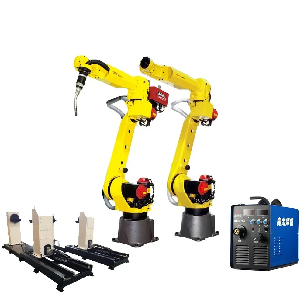 ARC-Mate 100 IC/8L Welding Robot With Robot Positioner Tig Mig Machine And Welding Wires For Steel Pipes Welding