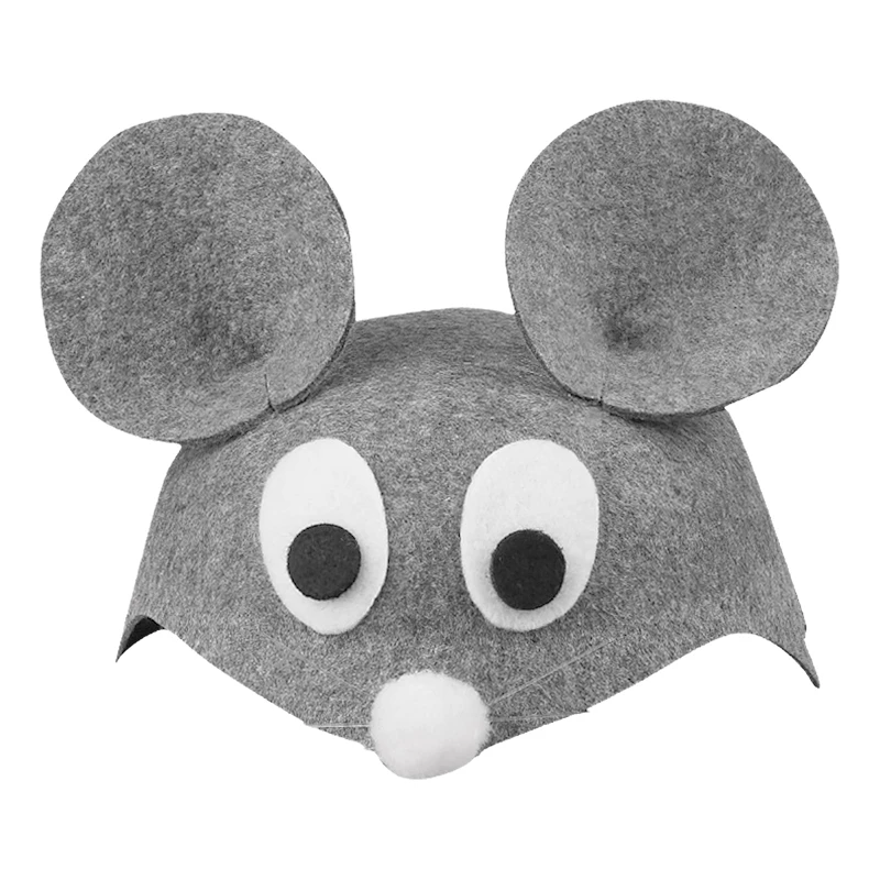 Kids Forest Animal Party Funny Hat Children's Day Gift Kindergarten Zoo Carnival Cosplay Prop Felt Hats Headdress Helmet Cap