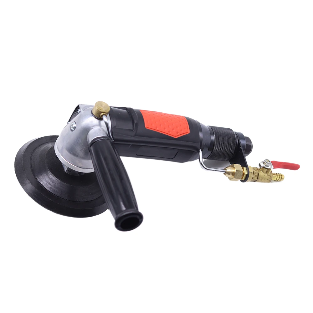 Imagem -05 - Lixadeira Molhada Polisher Água-injeção Polegada Pneumática Máquina de Polimento de Moagem de Água ar Profissional