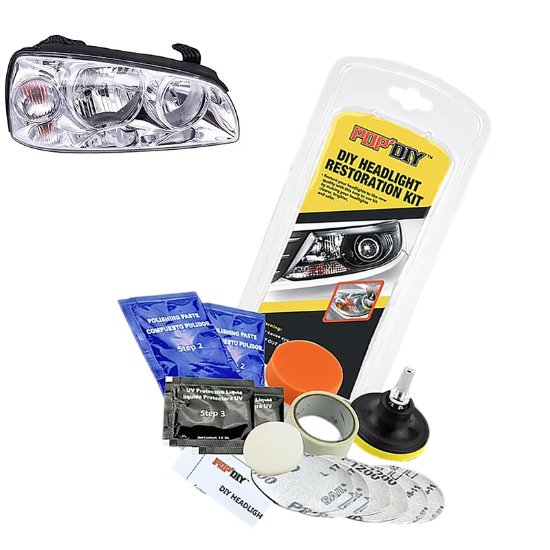 16Pcs Car Glass Polishing Kit Window Windscreen Windshield Scratch Remover Repair Tool Waxing Polish Pad with Polishing Powder