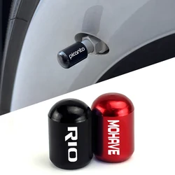 4pcs Car Tire Valve Cap Wheel Airtight Cover Accessories For Kia RIO PICANTO MOHAVE CARNIVAL SELTOS CARENS NIRO CERATO VENGA