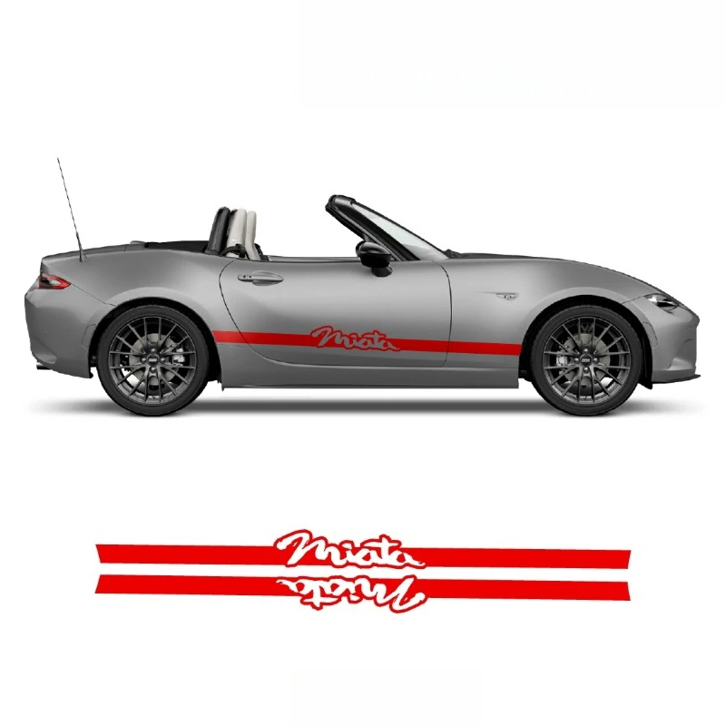 

Car Vinyl Stickers For Mazda Miata body exterior modification customized Sport Center Racing decals