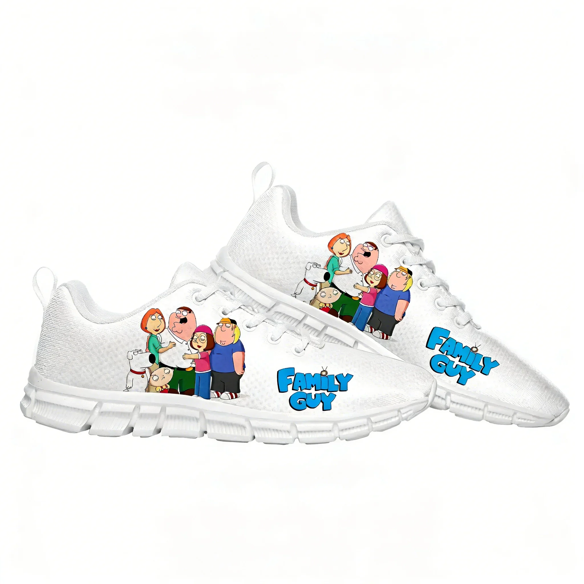 

Family Guy Sneakers Mens Womens Teenagers Personalized Sports Shoes Casual Comfortable High Quality Cartoon Customized Shoes