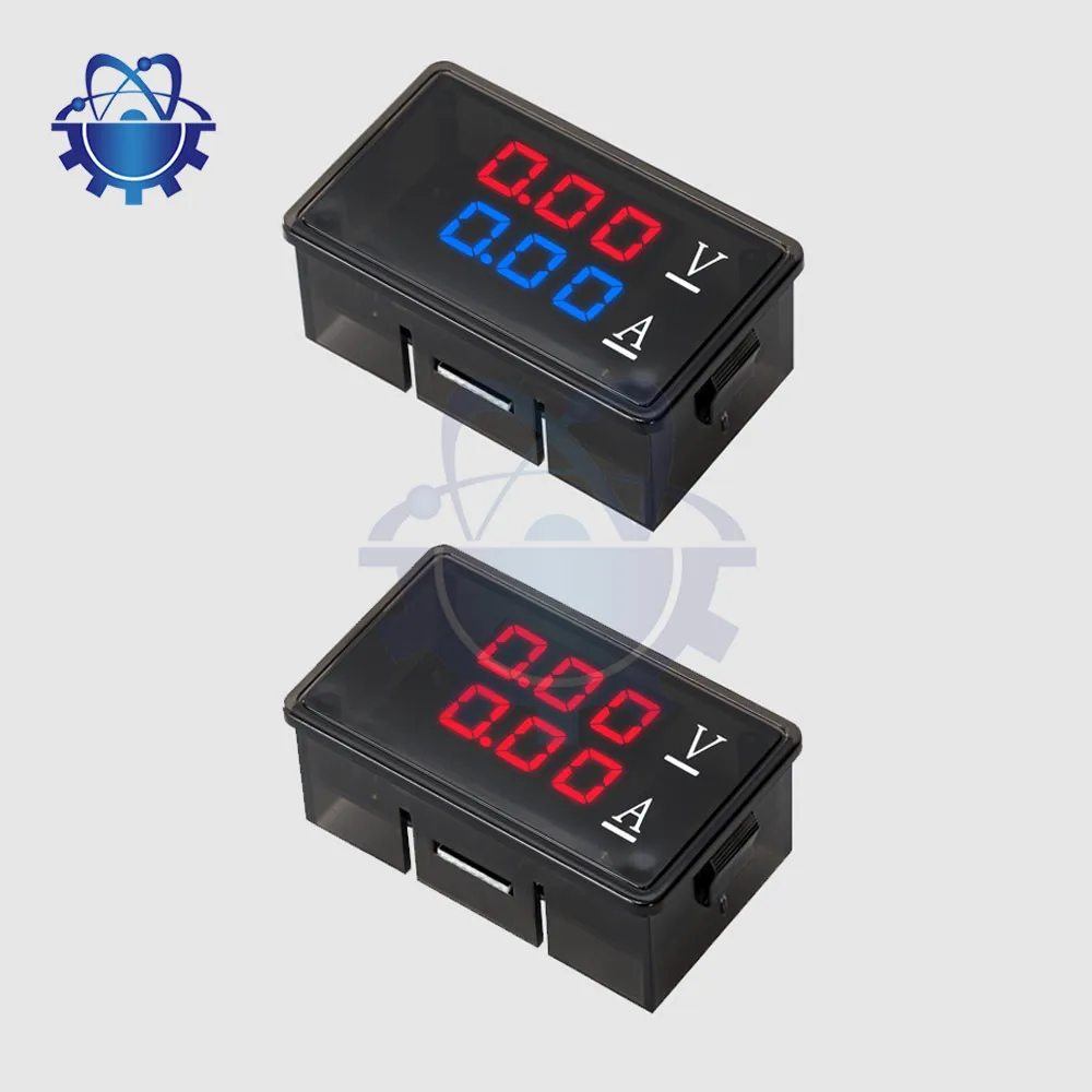 DC0-100V 10A 0.28 inch LED Screen DC Dual Display Digital Amp Voltage and Ammeter Tester