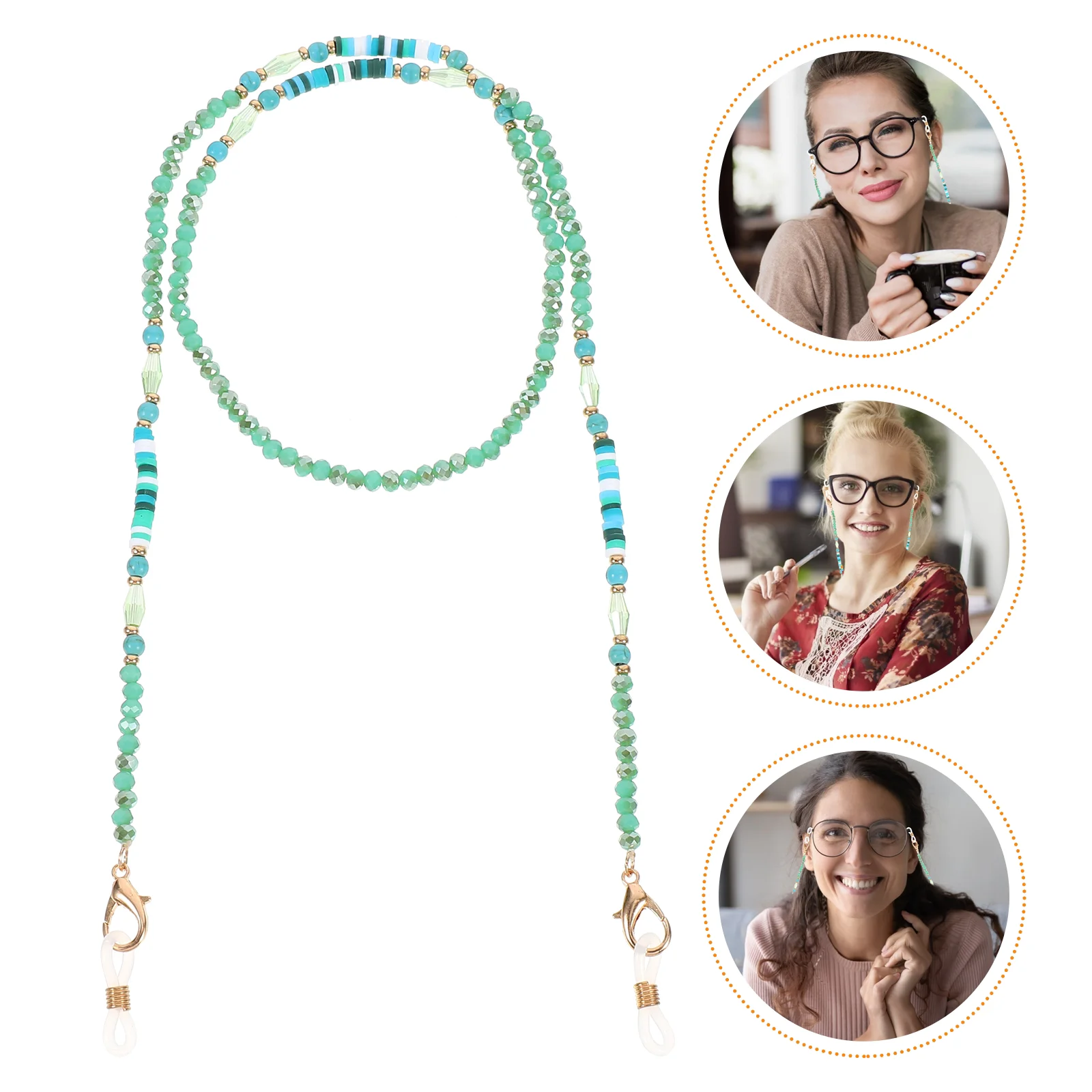 

2 Pcs Glasses Chain Anti-lost Mask Rope Lanyard Children's Sunglasses Strap Hanging Straps Premium Neck