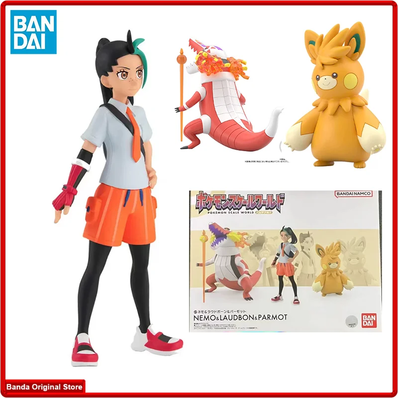 bandai-figuras-de-accion-de-pokemon-juguete-original-de-coleccion-de-anime-nemo-laudbon-parmot-escala-mundial-100-en-stock