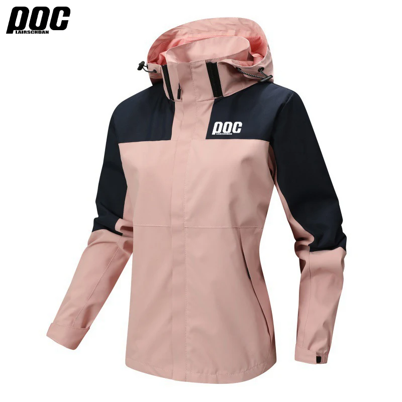 

LairschDan POC Woman Rider Cycling Bicycle Riding Breathable Clothing MTB Downhill Windproof Clothing Bike Waterproof Jacket