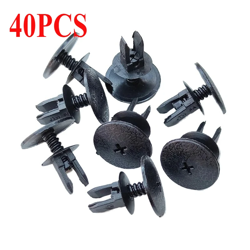 40Pcs Windscreen Cowl Scuttle Panel Clips For VW Golf MK3 VR6 GTI 1H0819055C Plastic Retainer Fasteners