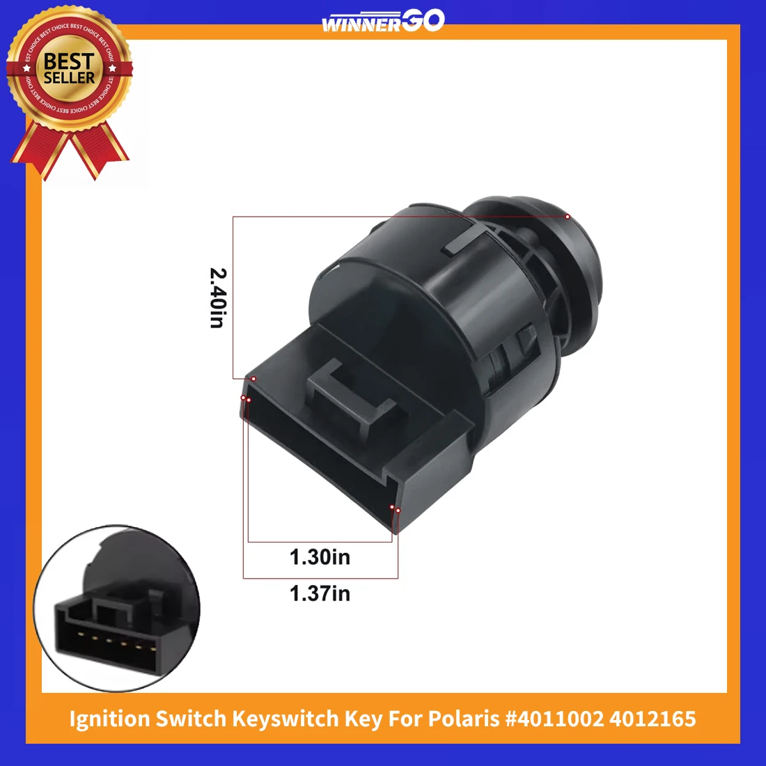 Рисунок 5 - 6-контактный ключ зажигания UTV