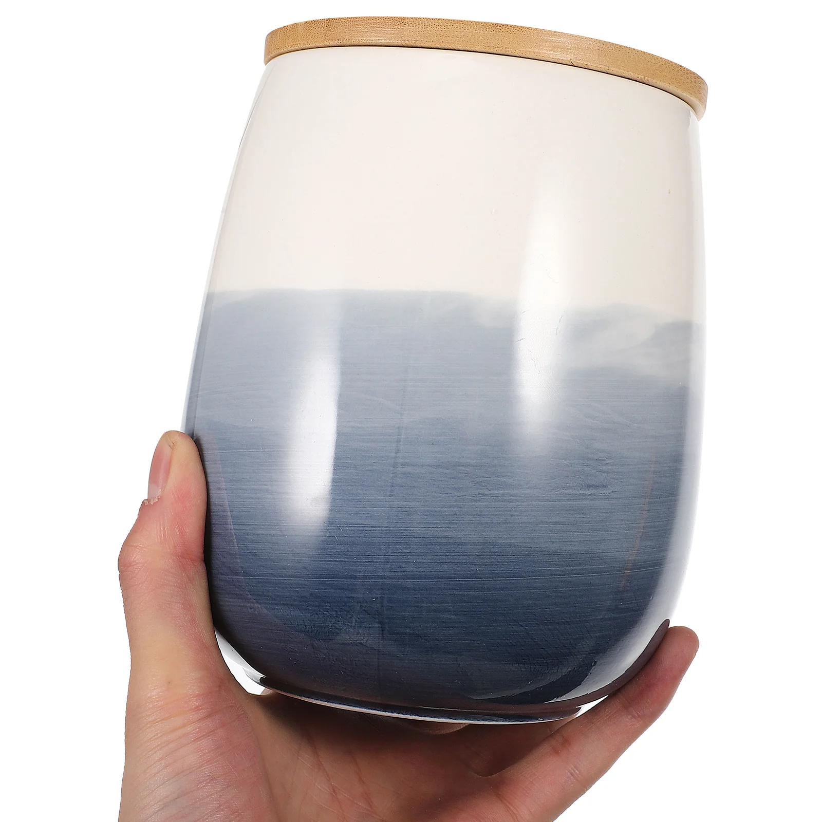 

Airtight Storage Jar Ceramic Bamboo Silicone Tea Coffee Sugar Holder Sealed Container Home Kitchen Accessories