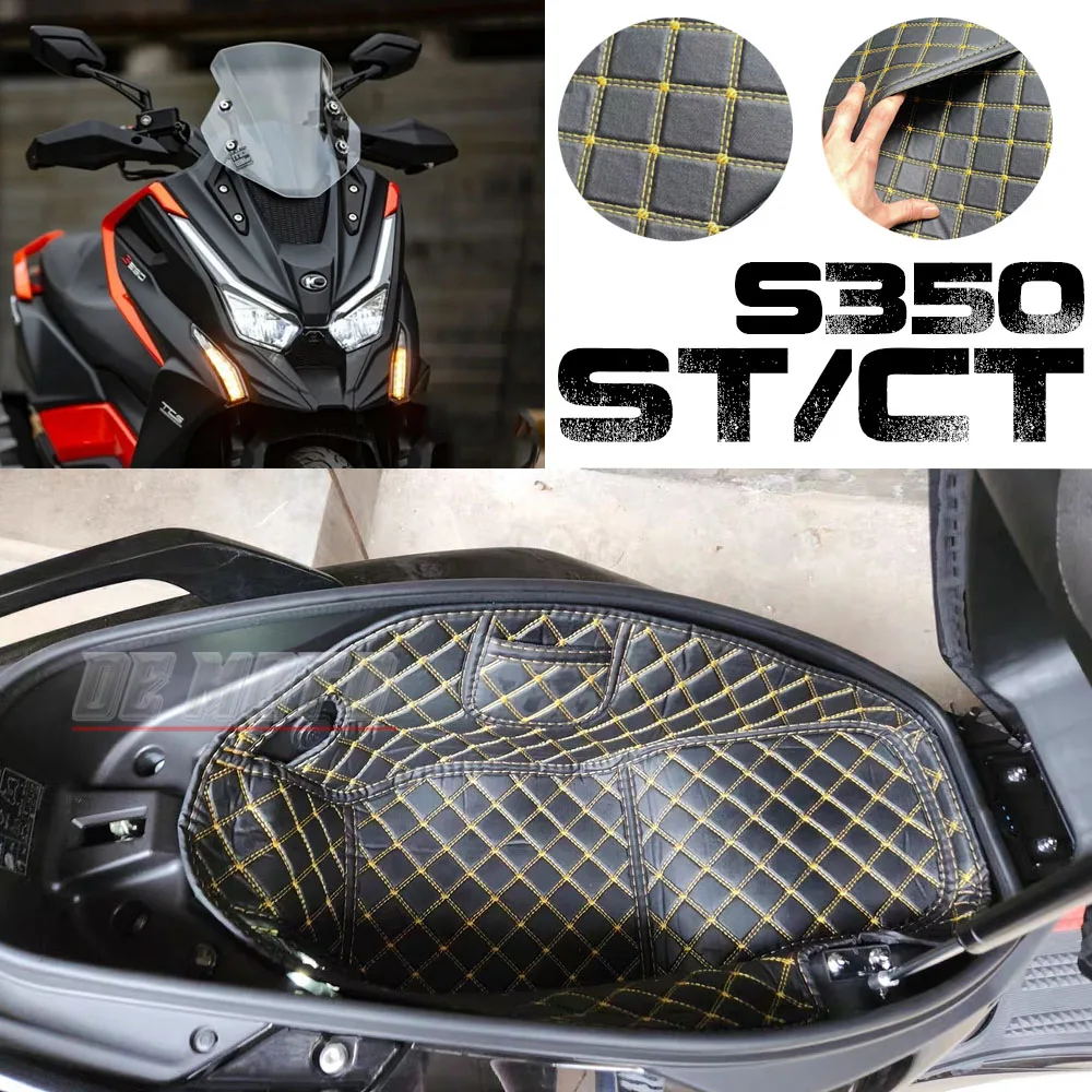 

New Accessories For KYMCO S250 S350 250 350 Motorcycle Accessories Motorcycle Rear Trunk Cargo Liner Protector Seat Bucket Pad