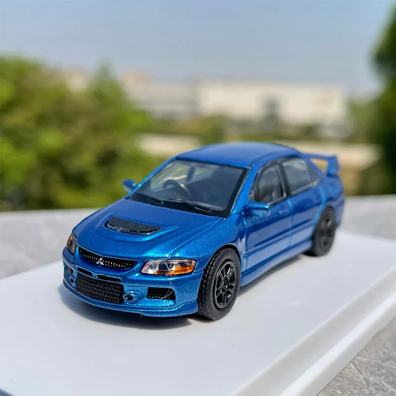

Diecast 1:64 Scale Lancer EVO Simulation Alloy Car Model Static Display Collectible Toy Gift Souvenir Decoration