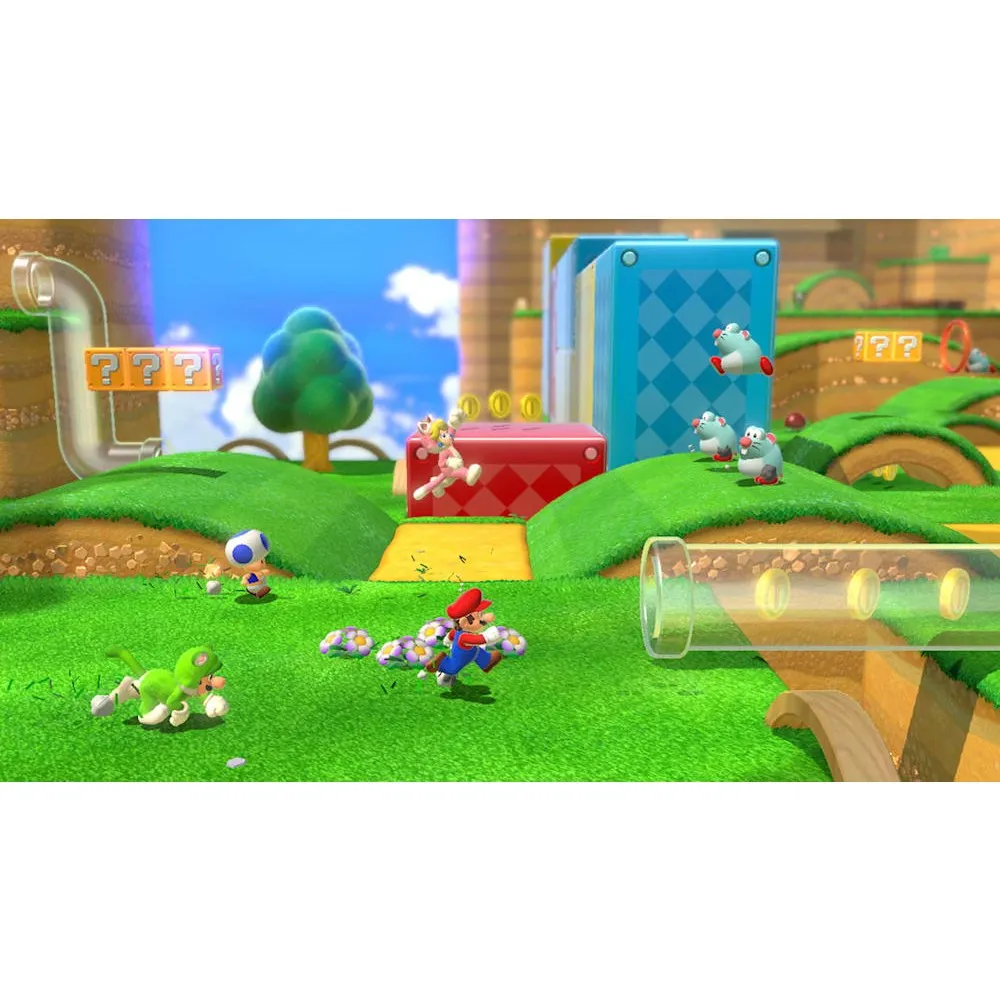 نينتندو سويتش - سوبر ماريو 3D World Bowsers Fury - عروض الألعاب، خرطوشة الألعاب، البطاقة المادية