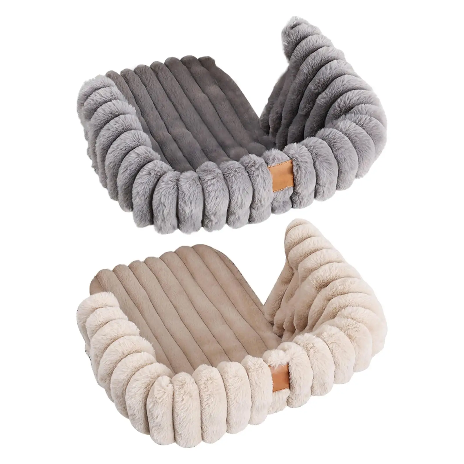 Warm Pet Stroller Pad Plush Wear Resistant Anti Slip Dog Stroller Mat Pet Carrier Strolling Cart Pad Cart Accessories for Travel