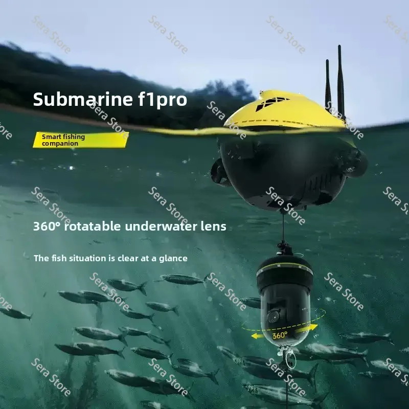 Original CHASING F1 Pro Fish Finder Waterproof 6 Hours Runtime 20m Working Depth Wireless Underwater Fishing Camera