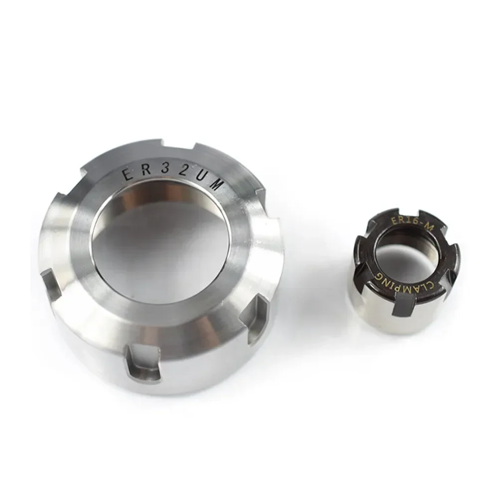 1pc er8 / er11  er16  er20  er25  er32  er40 a  m  one type er collet chuck nut for lathe milling cutter router bit holde