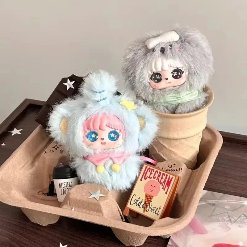 Sanmi Kawaii Kotak Buta Mewah Tas Beraroma Mainan Jimat Seri Kotak Buta Wajah Vinil Trendi Mainan Lembut Koleksi Hadiah Teman Baru