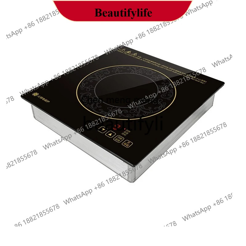 

AB02 Индукционный стол для плиты, встроенный квадратный сенсорный стол двойного назначения, изоляция для шведского стола в отеле