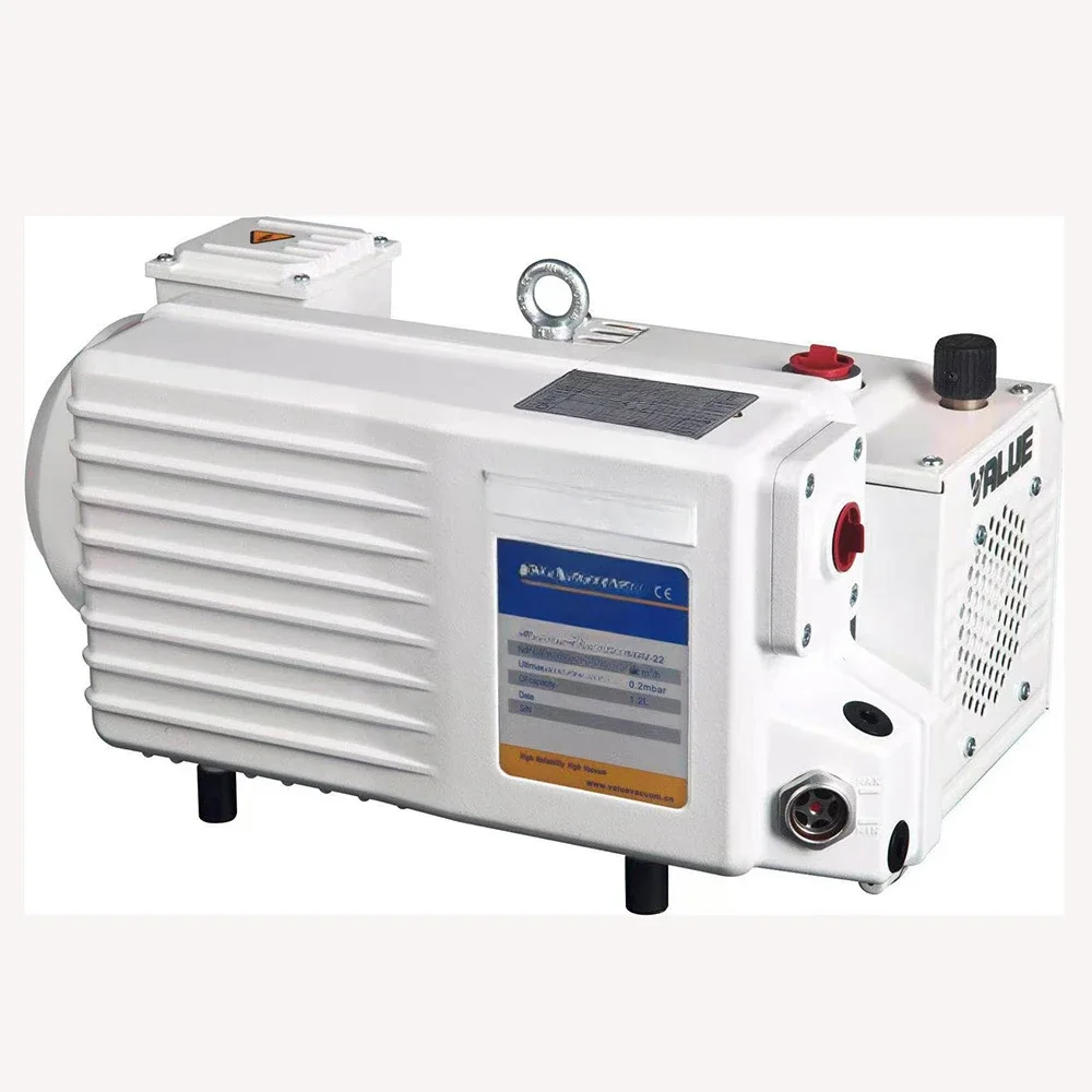 Single stage vacuum pump