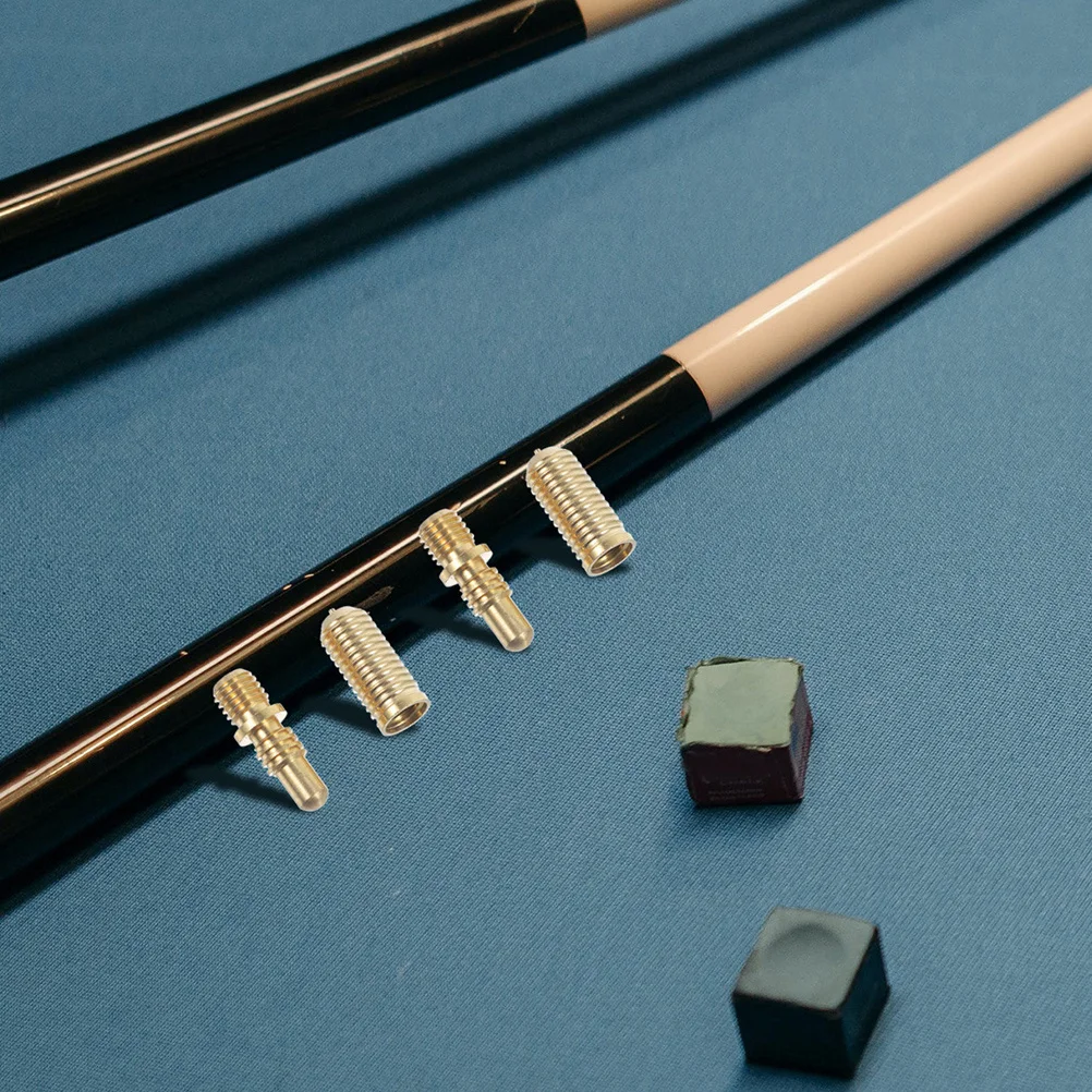 

3 комплекта медных винтов для бильярдного кия, сверхмощный ремонт шарнира, соединительные детали, замена для удлинителя, винты для соединения бильярдного кия