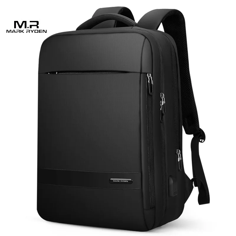 

Mark Ryden Backback for Men Male Oxford Preppy Teenager Bag Computer Laptop Leather Pack High Capacity Bags Mochila Business boy