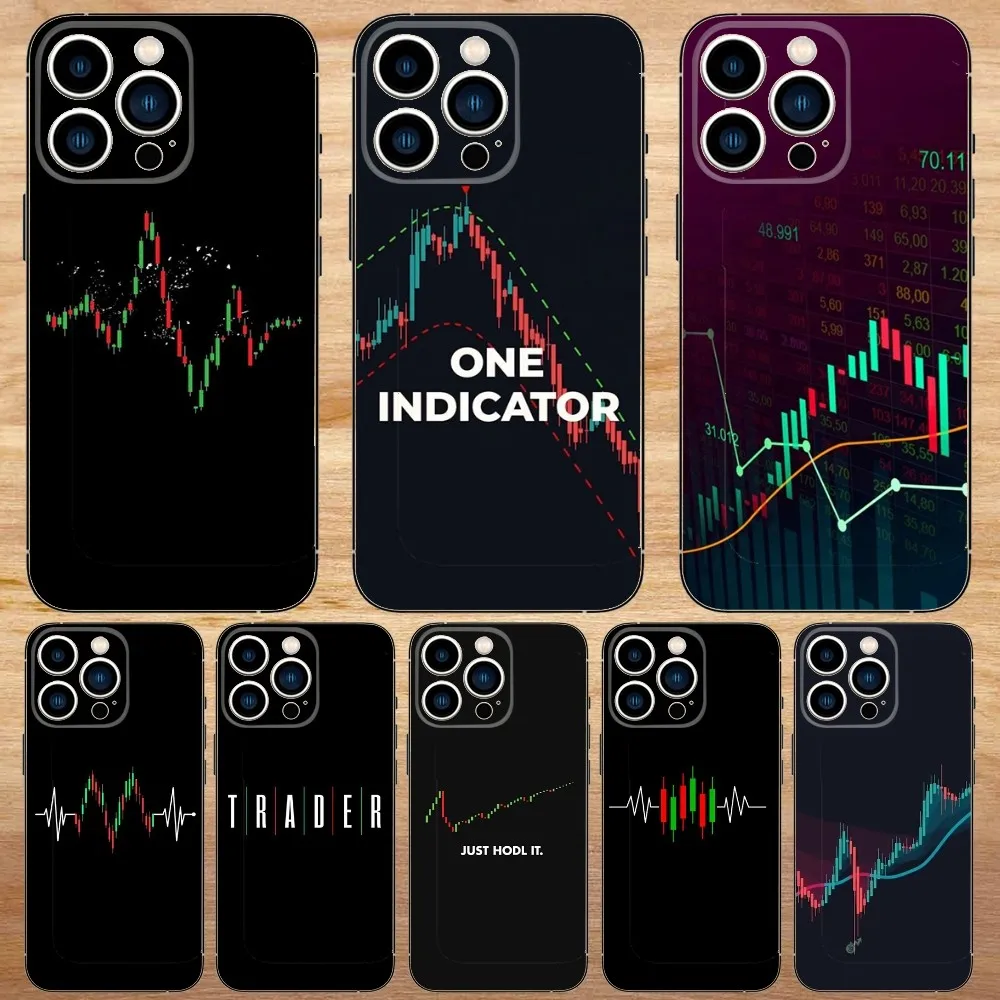 Day Trading Day Trader Phone Case For iPhone15,14,13,12,11,Pro,Max,Plus,Mini,X,XS,XR,8,7,6,S,Plus,SE Soft Black Case