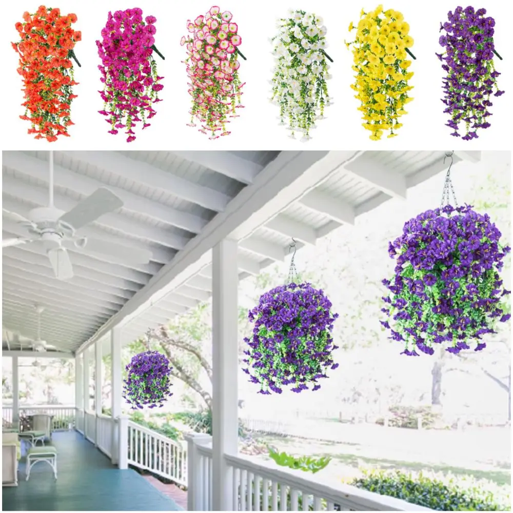 

Multicolor Artificial Flower DIY Green Leaves Simulation Eucalyptus Leaves Fake Flower Accessories Lifelike Morning Glory Vine