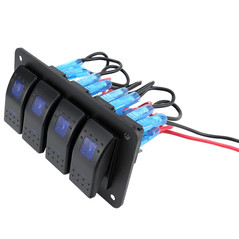 Blue Led Rocker Swi…