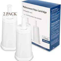 2 Pack Coffee Replacement Water Filters Compatible with Breville Sage Oracle Bes878 Barista Touch Espresso Machines