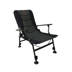 150KG Multifunction Fishing Chair Outdoor Camping Chair with 160° Adjustable High Backrest Support Portable Leisure Chair