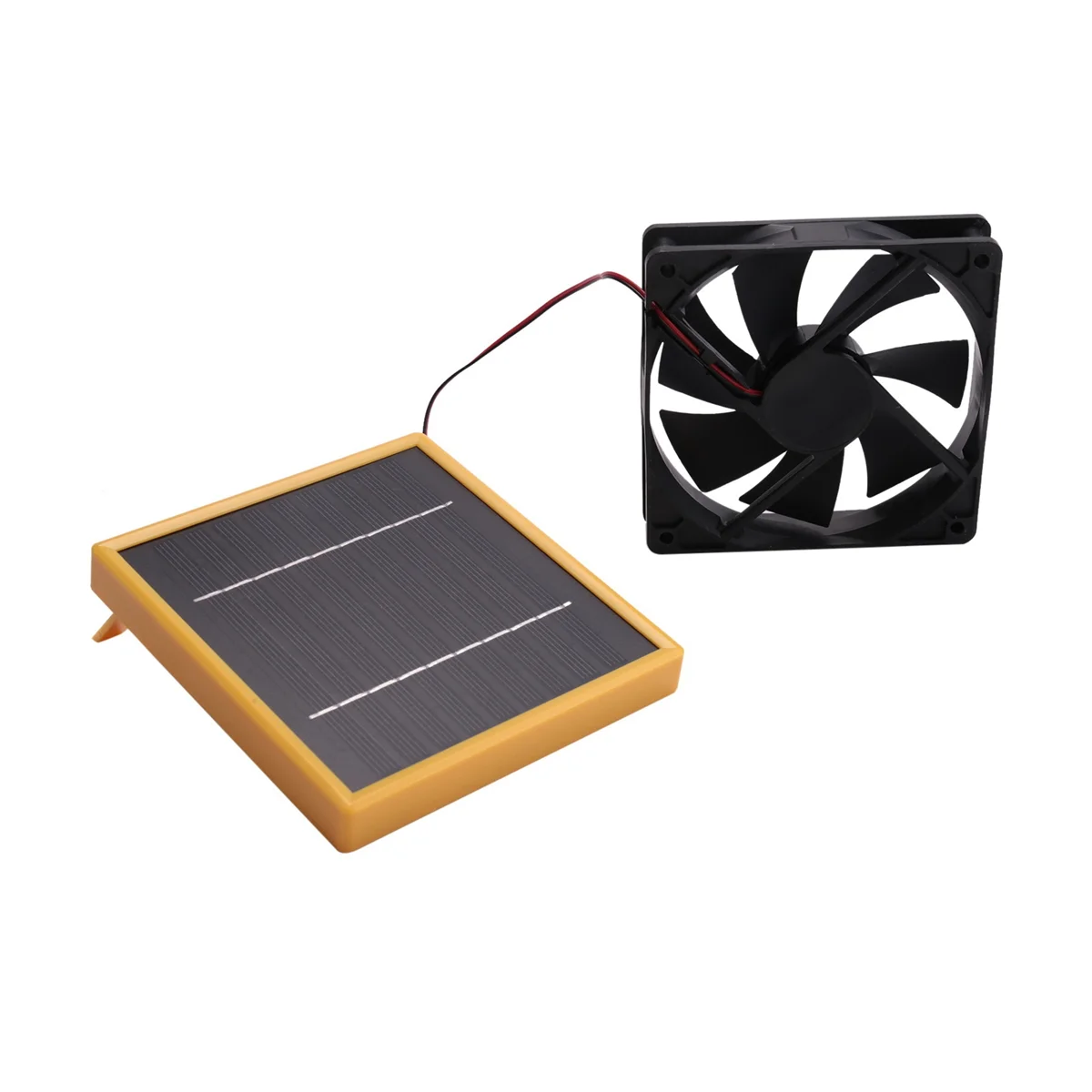 Superior-12 فولت 5 واط الشمسية مروحة العادم الهواء النازع 5.6 بوصة مروحة تهوية صغيرة لوحة طاقة شمسية تعمل بالطاقة مروحة للكلاب بيت الدجاج الدفيئة