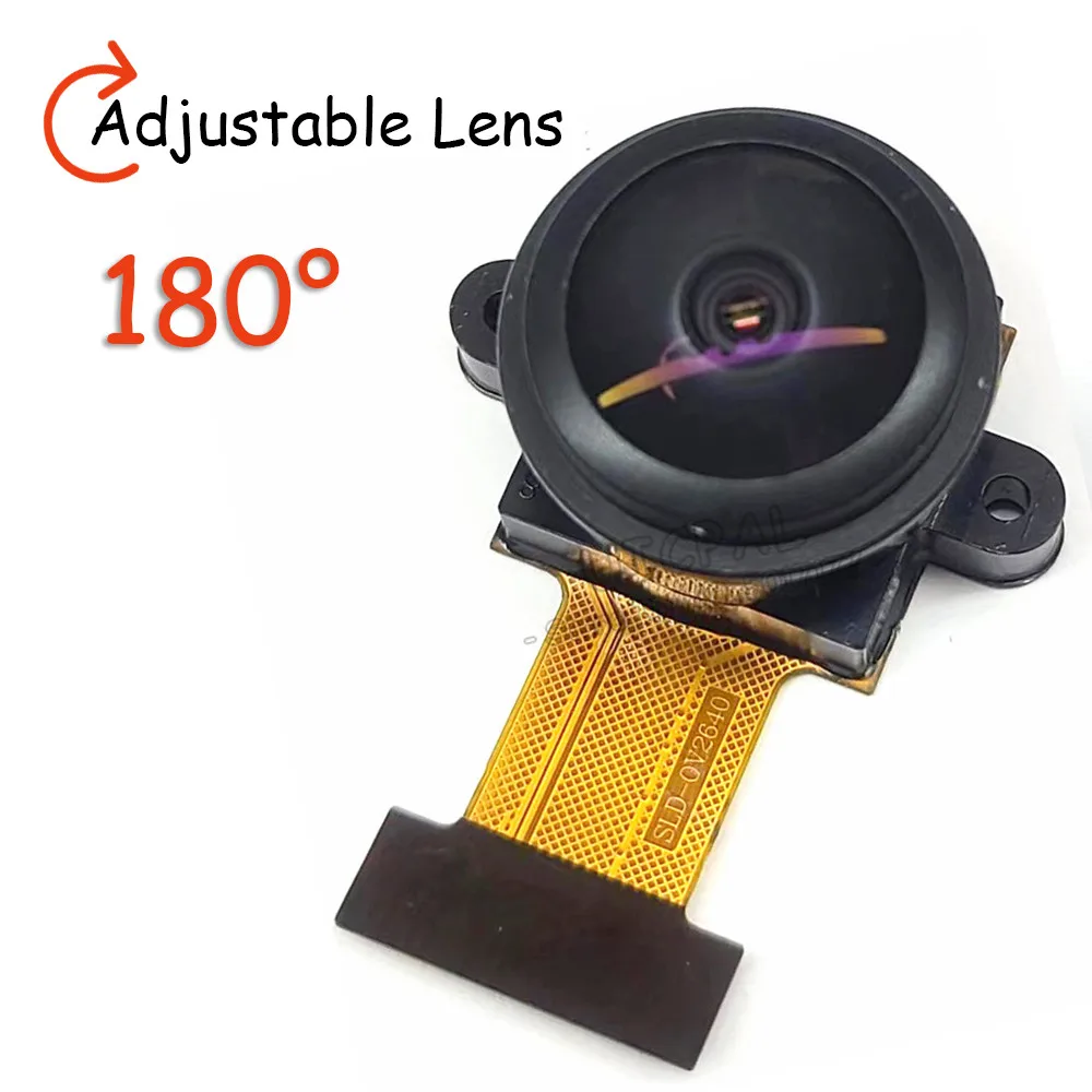 OV2640 Kameramodul für ESP32-CAM Kameramodul 2MP 222 200 180 66 120 160 Grad 650nm 850nm Nachtsicht DVP 24PIN 0,5MM – Detail 18