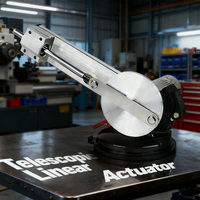 65mm Mini Telescopic Linear Actuator 3-24V DC Table Reciprocating Mechanism Motor Stroke 3XLR Connector Linear Actuator Motor