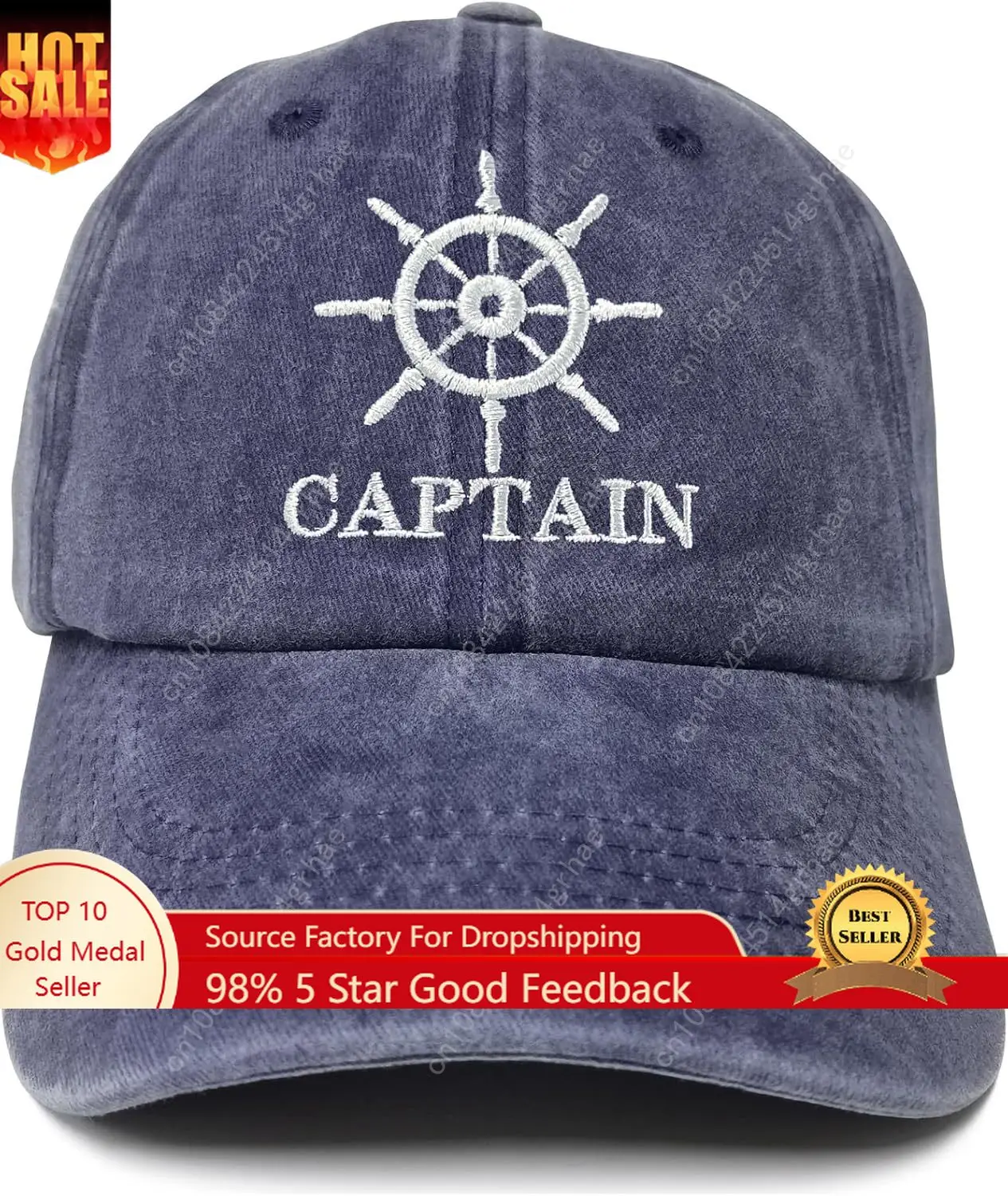 

Captain First Mate Crew Hats