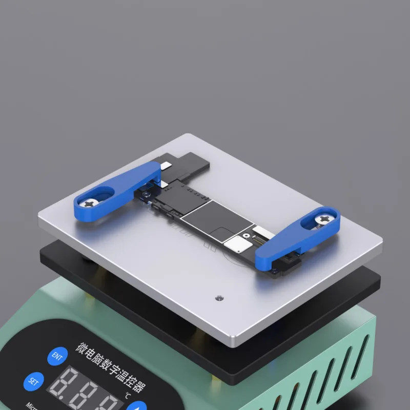 SK-H2 Mini Electronic Hot Plate Preheat Digital Preheating Station 70x100mm For PCB SMD Heating Led Lamp Desoldering 110V/220V