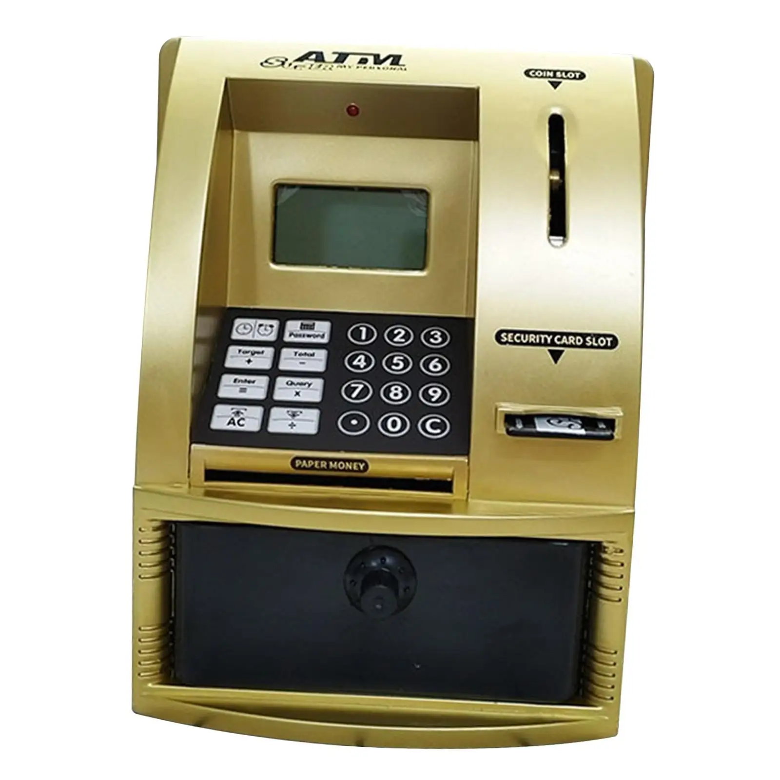 ATM Electronic Money Bank Toy For Kids Featuring Multifunctional Balance Inquiry And Goal Setting ATM Savings Bank