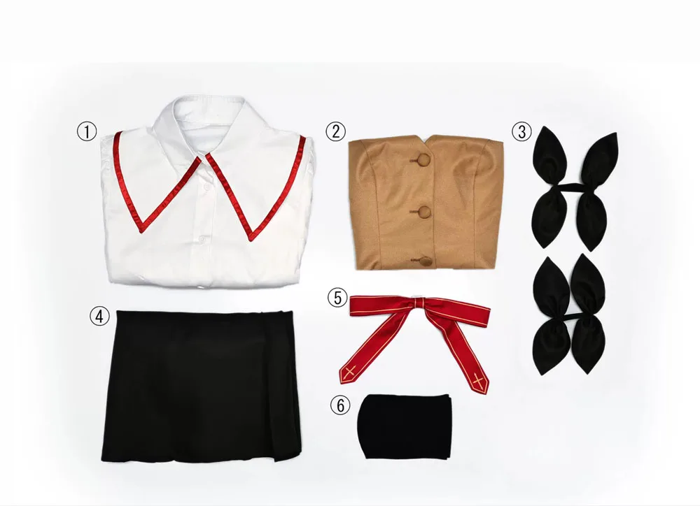 أزياء Tohsaka R التأثيرية R Quality Matou-Sakura أزياء حفلات الهالوين