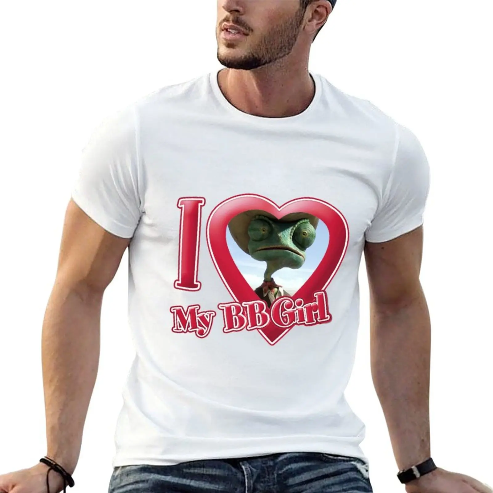 

cotton I babygirl man love cotton Rango T-Shirt tshirt t t shirts cotton 100% shirt man my